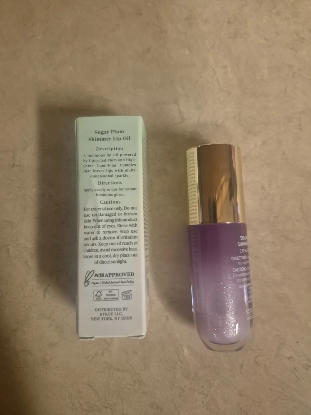 Byore Sugar Plum Shimmering Lip Oil